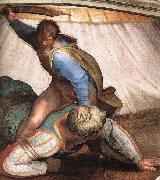 Michelangelo Buonarroti David and Goliath oil painting reproduction